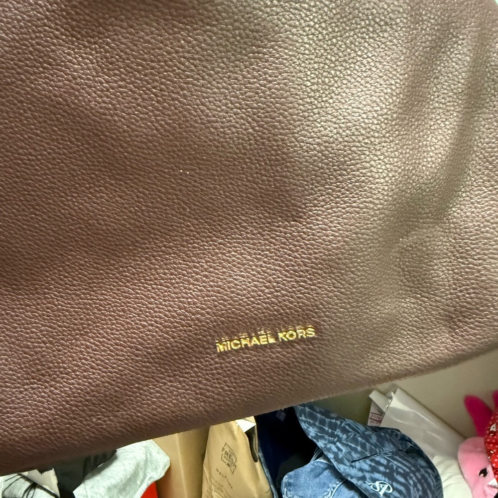Michael Kors Dark Brown Tote Bag